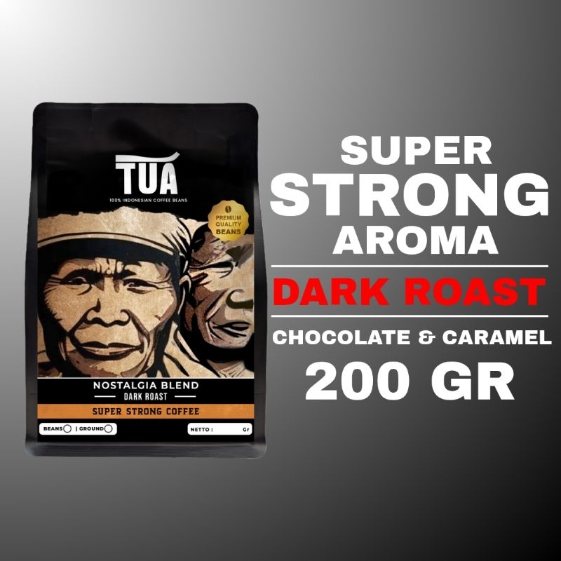 

Kopi TUA Premium Biji/Bubuk 200gr Crema