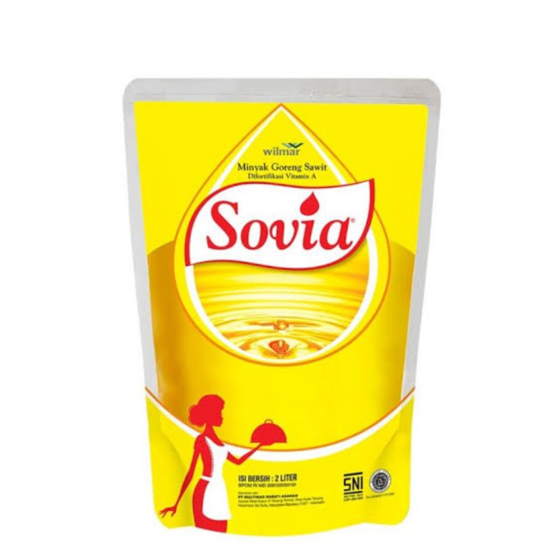 

sovia minyak goreng refil 2 liter 2000 ml