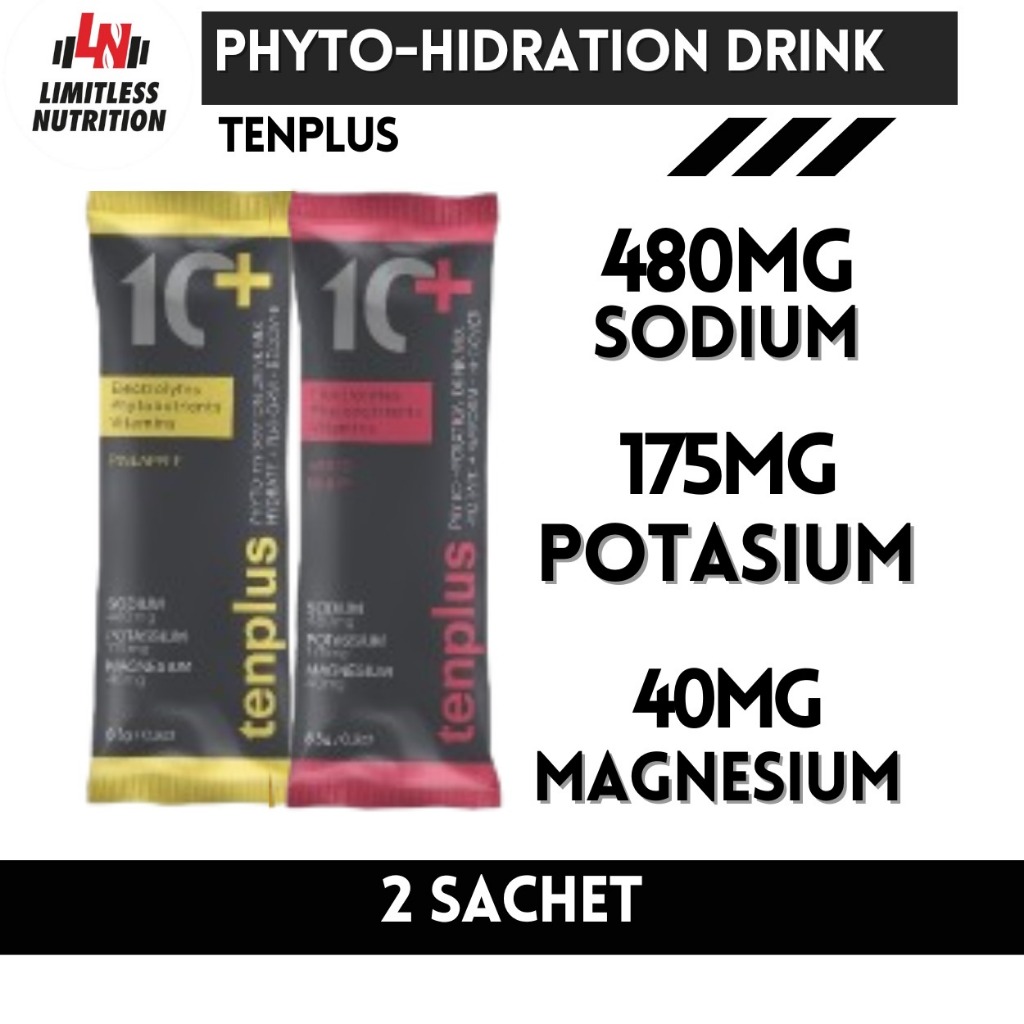 

Tenplus 10+ Phyto - Hydration Drink 2 Sachet Minuman Elektrolit Electrolytes