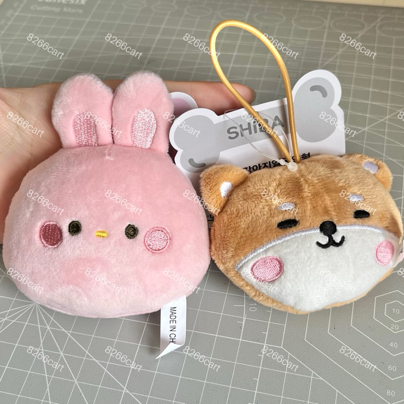 day6 youngk & wonpil daisomalz / denimalz doll plush rabbit shiba inu ke kke pil look alike