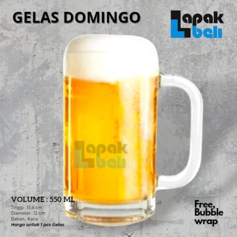 CITINOVA DOMINGO 550 ML | GELAS KOPI | SHOT GLASS | GELAS MINUM KACA | CITINOVA DOMINGO