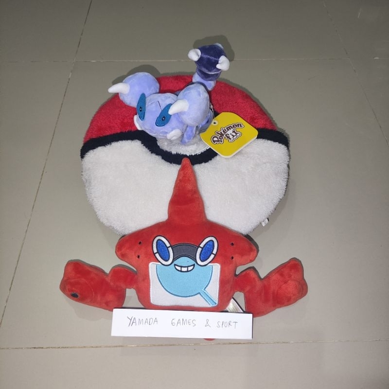 BONEKA PLUSH DOLL POKEMON FIT SKORUPI POKEFIT SITTING CUTIES POKEMON CENTER ORIGINAL NEW IMPORT Bone