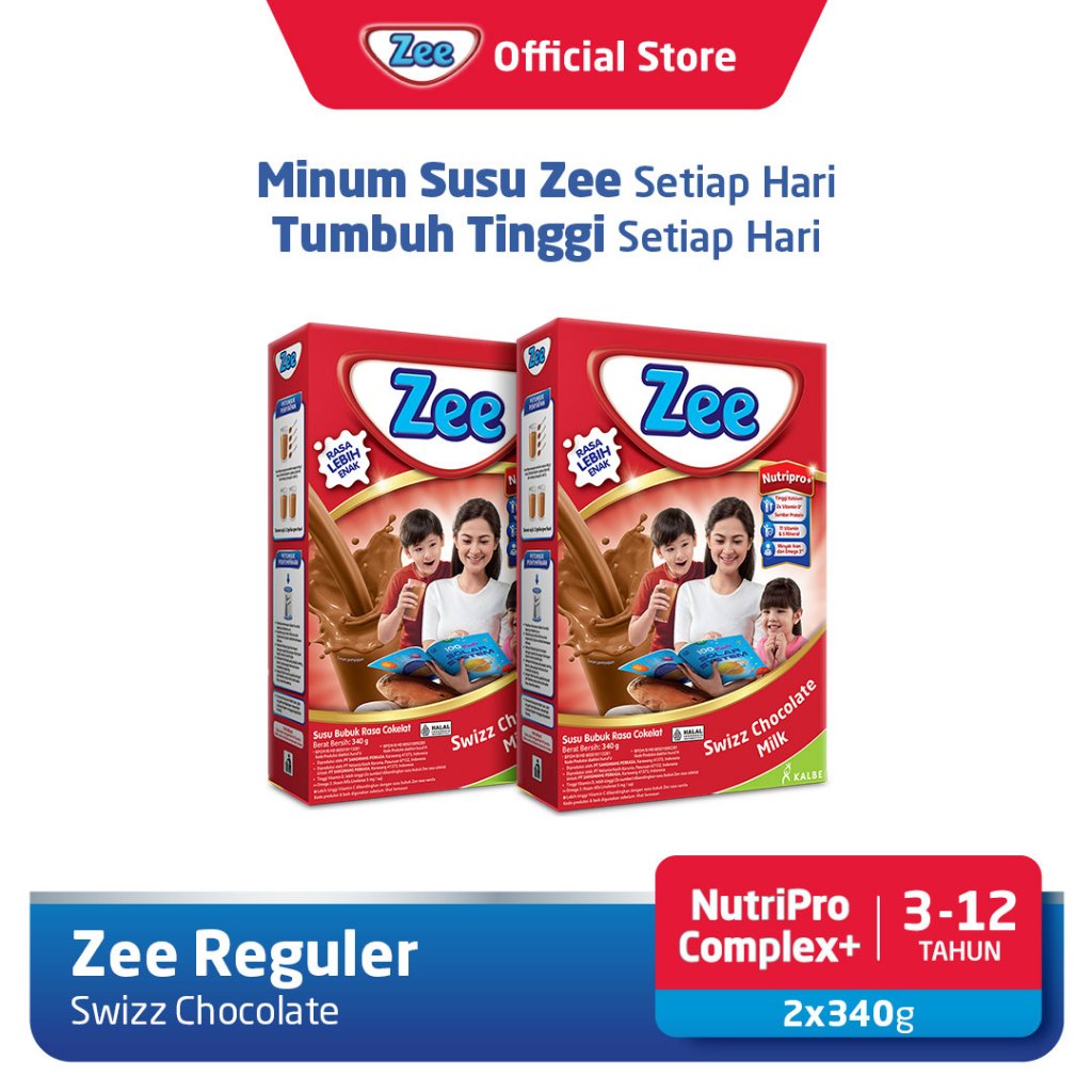 

Zee Reguler Swizz Chocolate Milk 340gr (2pcs)