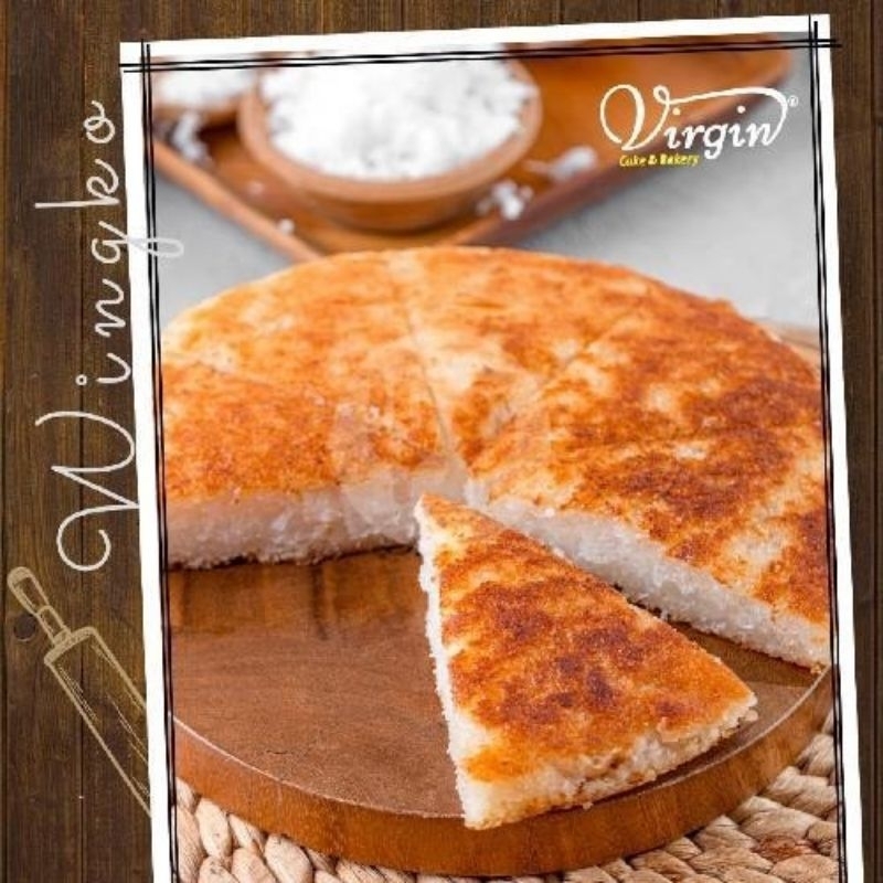 

wingko babat virgin bakery segede piring