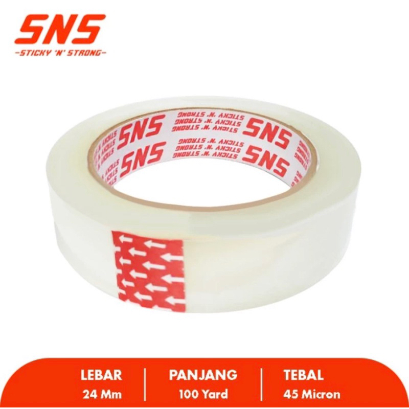 

LEM SELOTIP ISOLASI LAKBAN 1 INCH 100 YARD 30 METER TEBAL DAN SANGAT MEREKAT