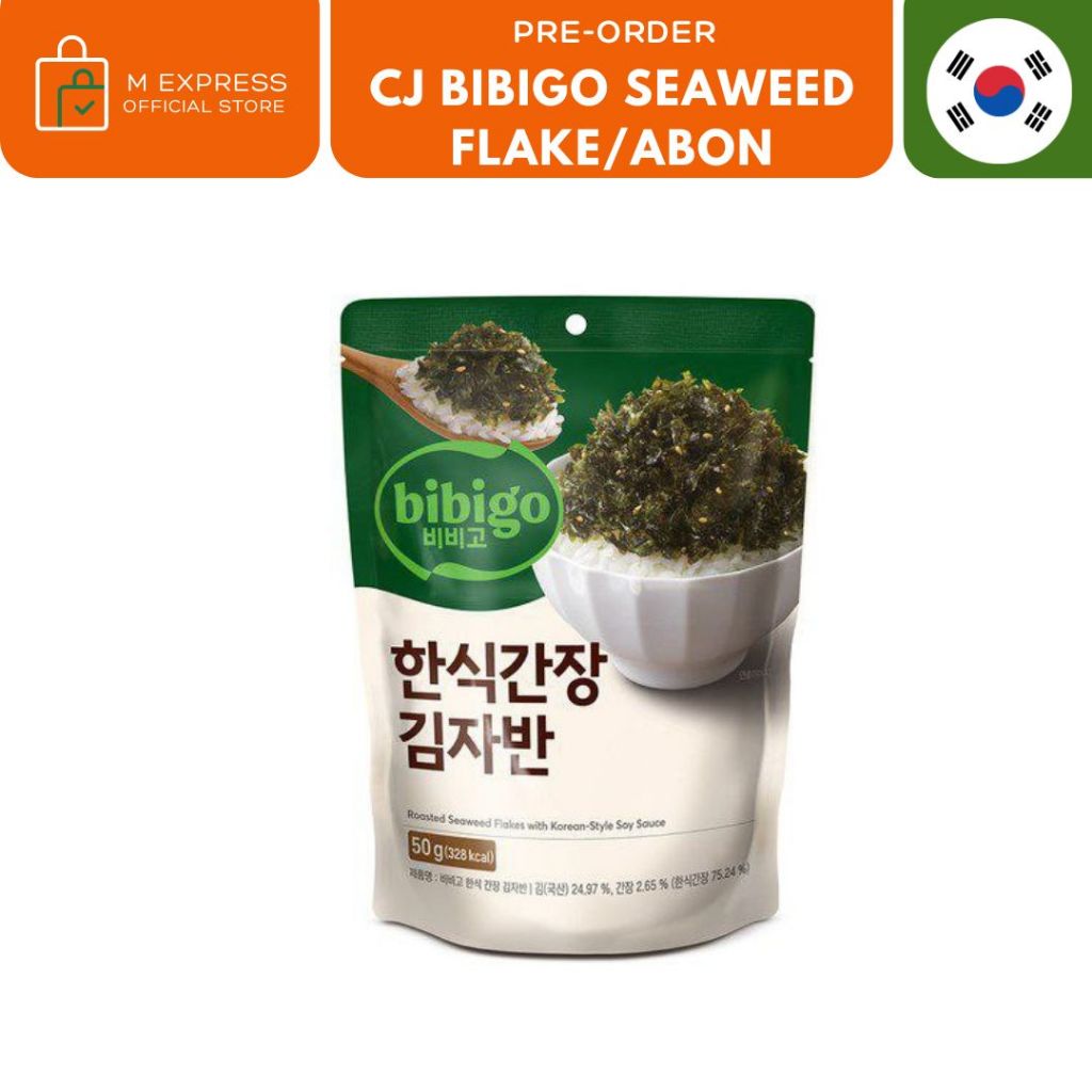 

[M EXPRESS] CJ seaweed flake - abon rumput laut rasa soy sauce