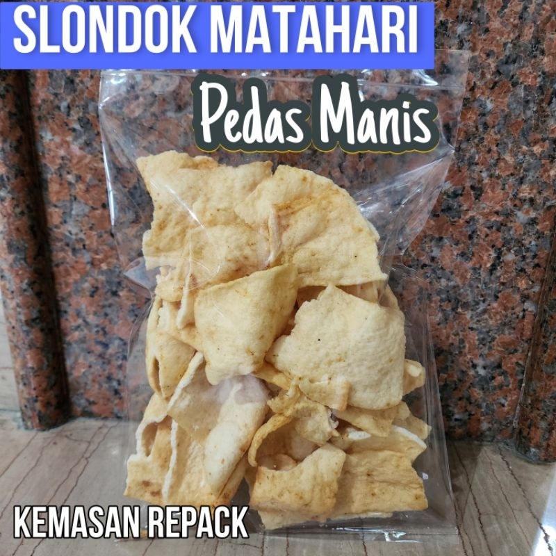 

SLONDOK MATAHARI Pedas Manis Kemasan Repack