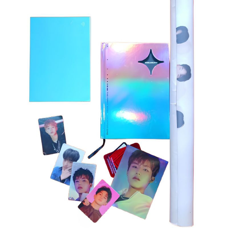 TREASURE Official Album THE FIRST STEP CHAPTER 1&2 Black Version