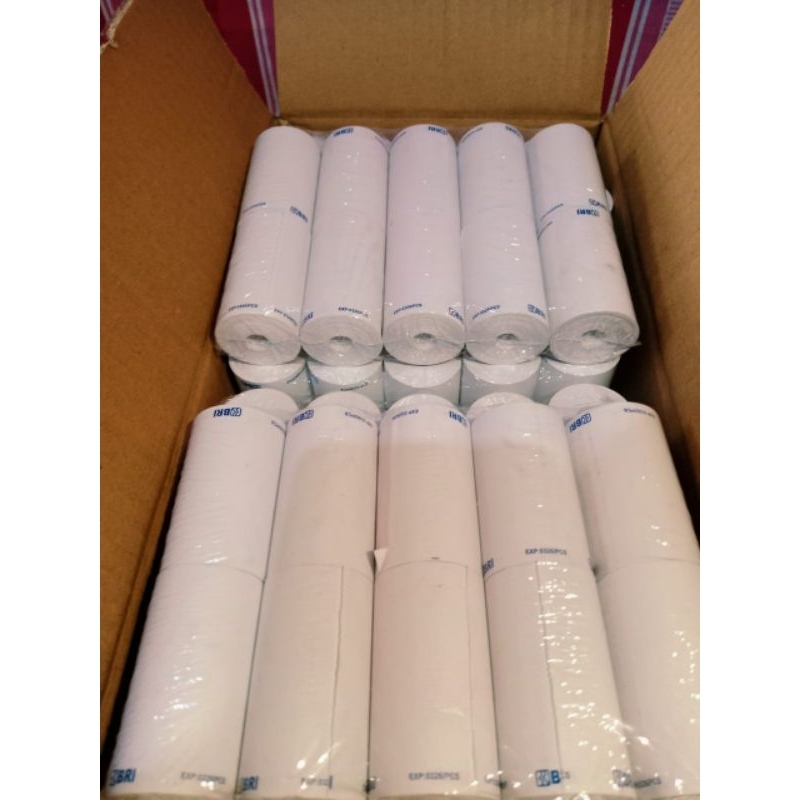

10PCS KERTAS STRUK THERMAL EDS BANK BRI UKURAN 58x30