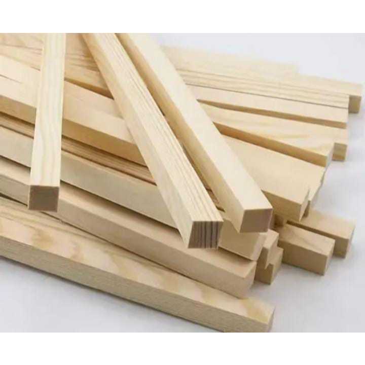 List Reng Kayu Sudah Diserut Halus 2x3 cm Perbatang 1 Meter / Reng Kayu list stik