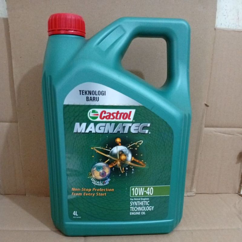 OLI CASTROL MAGNATEC 4L OLI PELUMAS MESIN MOBIL 4 LITER 10W-40