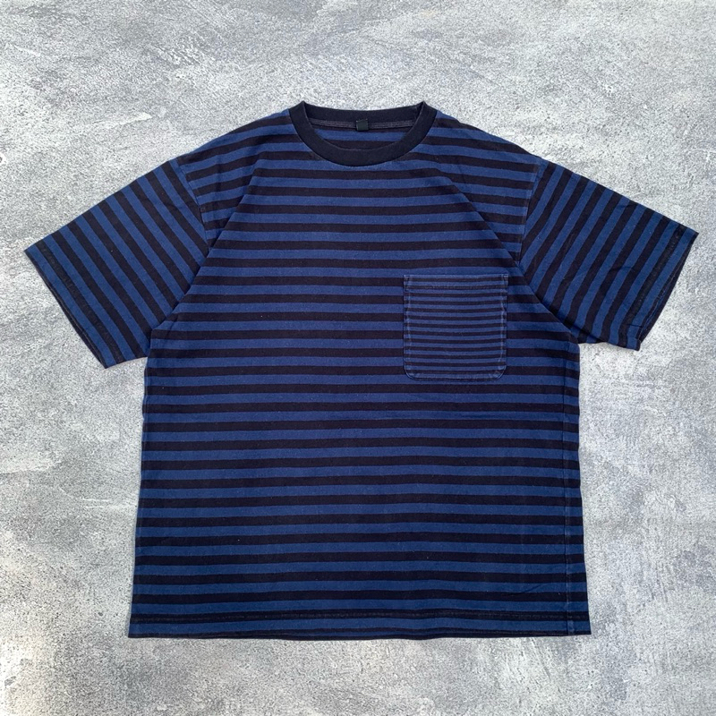 Uniqlo stripe Pocket T shirt
