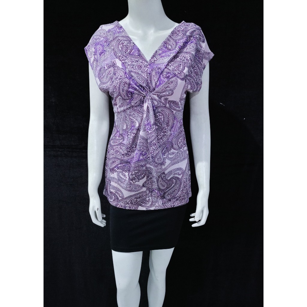 Blouse Wanita Modis Santai Motif Batik