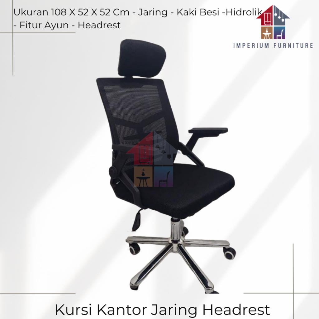 Kursi Kantor / Kursi Jaring / Kursi Kantor Jaring / Kursi Kerja / Kursi Jaring / Kursi Putar Jaring 