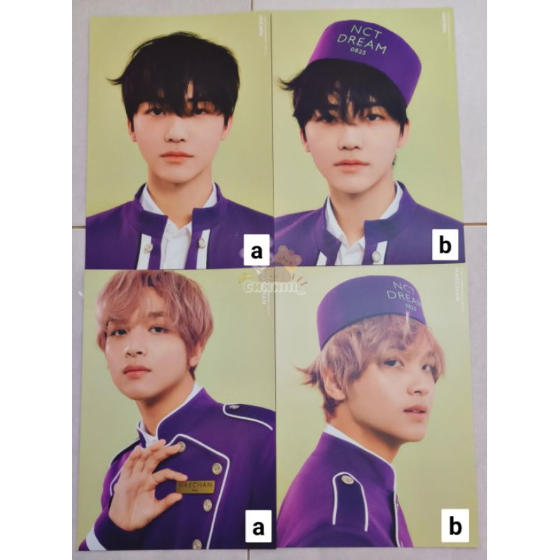 [Official] Postcard Haechan Jaemin Season Greeting SG 2022 NCT DREAM