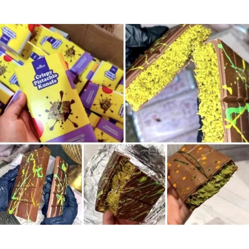 

Gooku 28 Store Coklat Dubai Pistachio Kunafe / Crispy Pistachio Kunafe