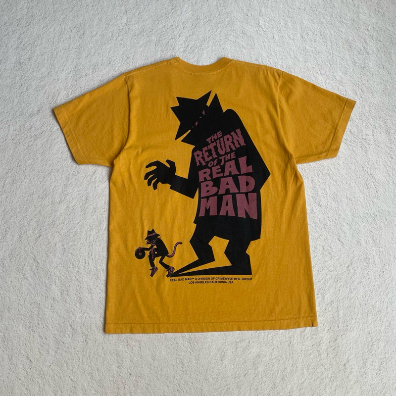 Kaos Real Bad Man Return the RBM mustard