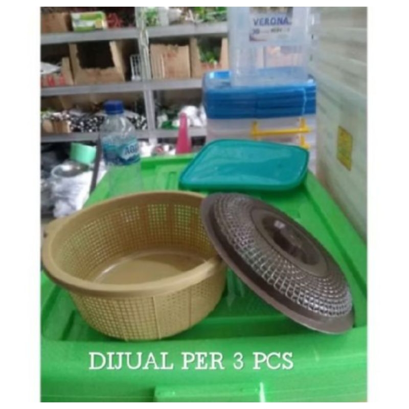 BESEK TASYAKURAN/ BASKOM TASYAKURAN TUTUP/ BASKOM PLASTIK MURAH/ BESEK SELAMATAN/ SANGKU NASI TUTUP/