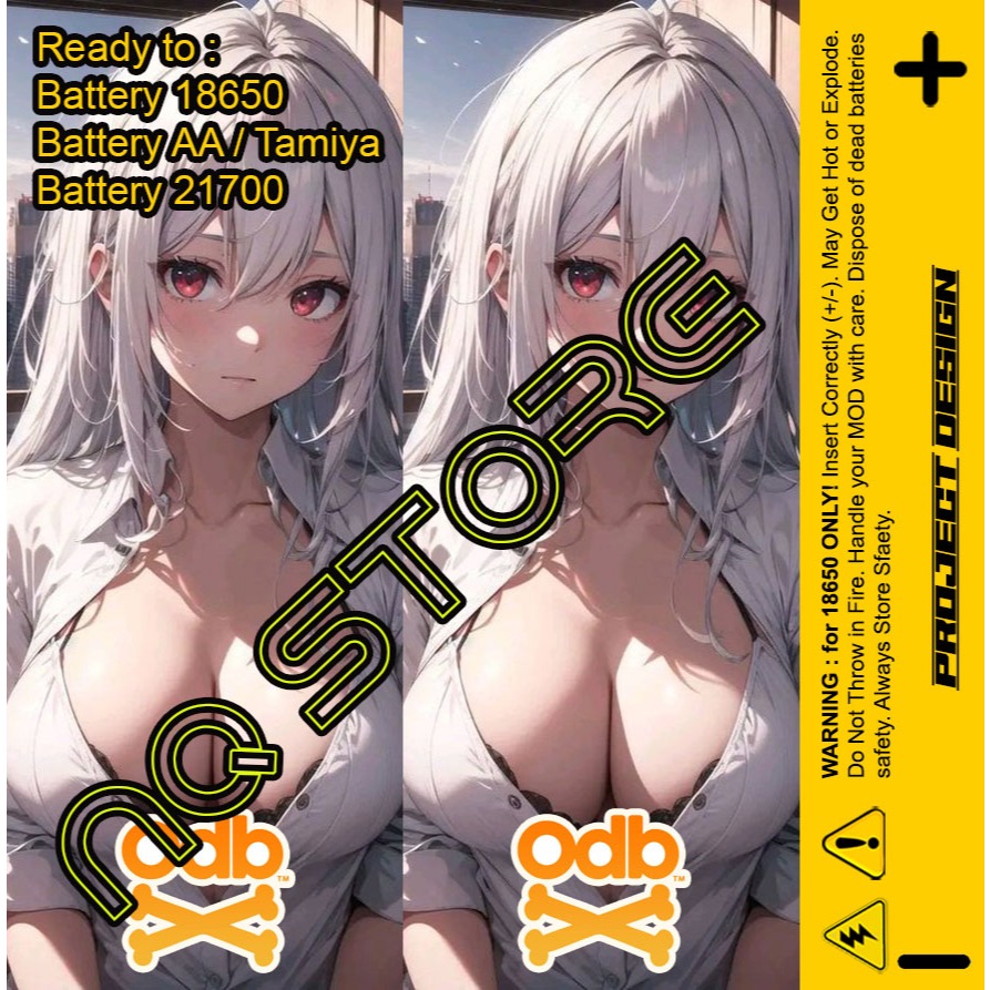 

Sticker Warp Pelindung Battery 18650 ANIME 12