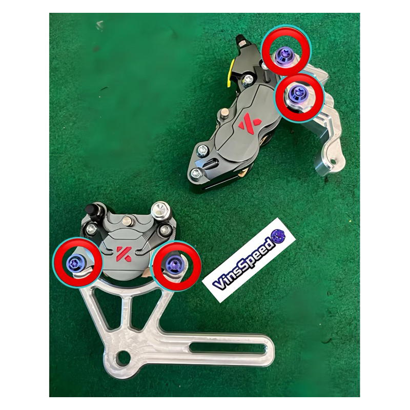Baut Breket Kaliper KTC TITANIUM GR5