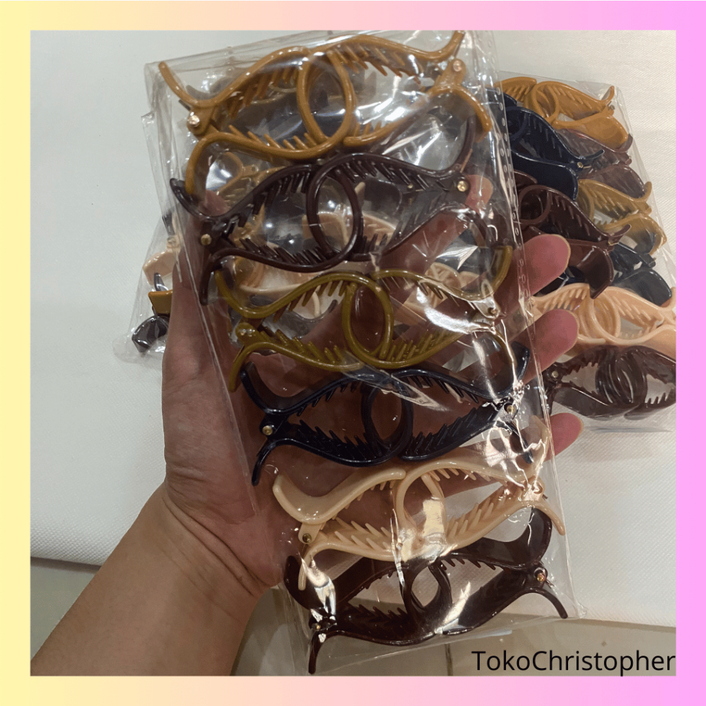 [ISI 12] Jedai Ikan | Jedai Taring | Jepit Rambut Ikan | Jepit Rambut Korea