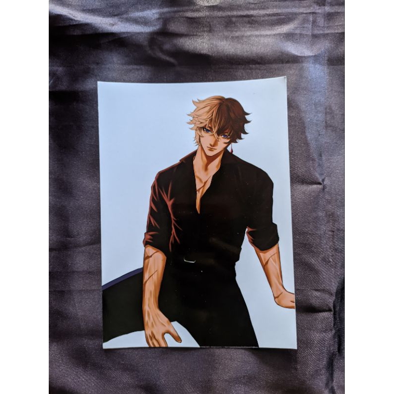

Artprint Cowo/male Genshin Impact A5 || Tartaglia Childe Scaramouche Xiao Lyney Pantalone