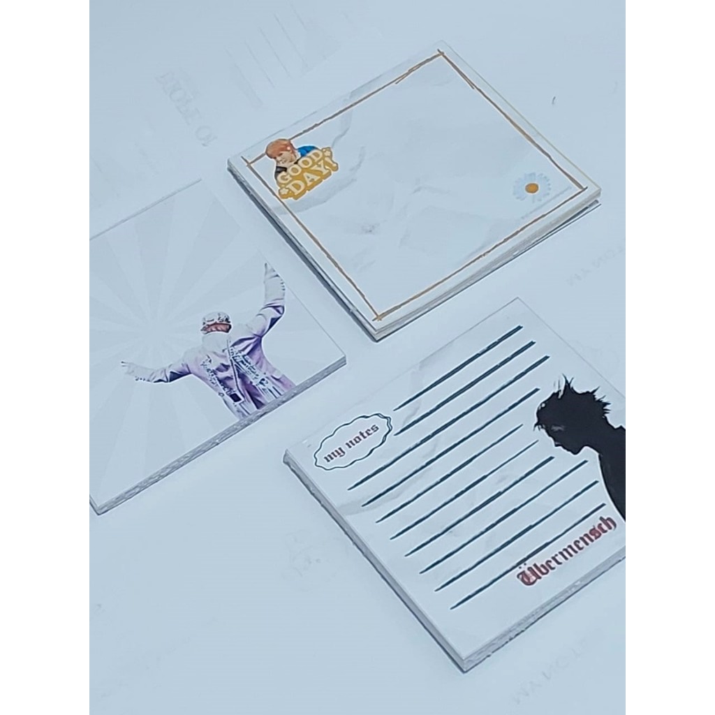 

Memopad / Memo Tulis 24 lbr edisi G-Dragon