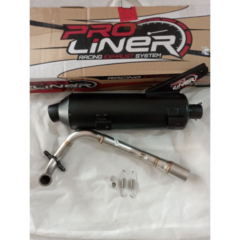 Knalpot standar racing Genio Beat fi 2020 Scoopy 2021-2025 original Proliner