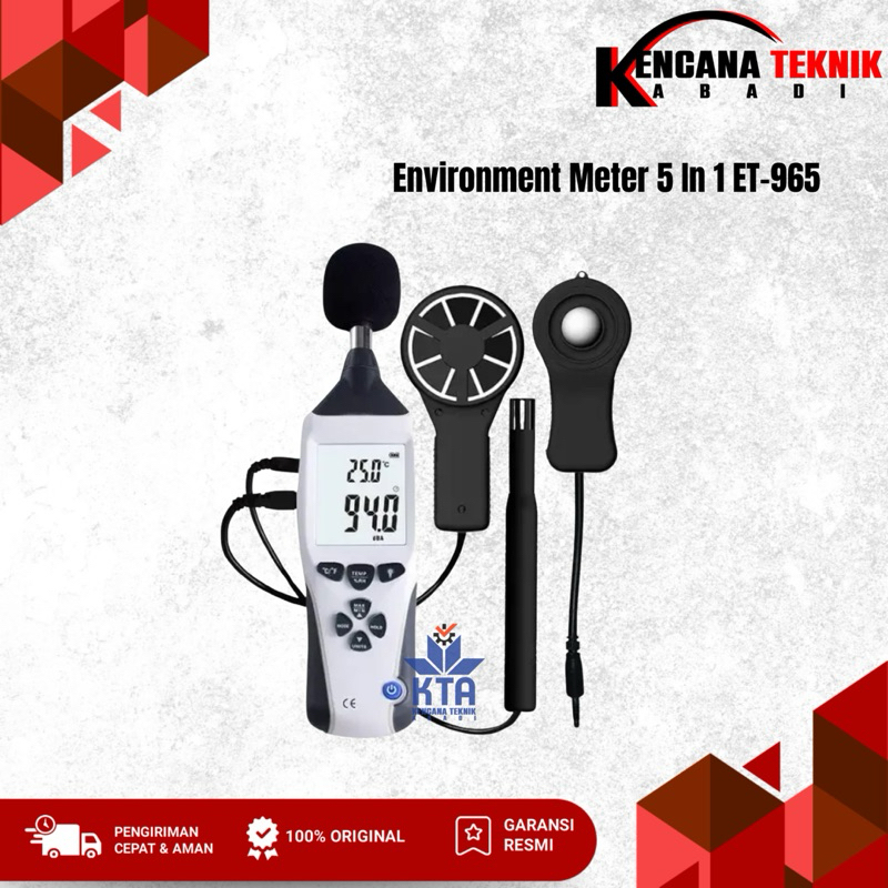 Environment Meter 5 In 1 ET-965