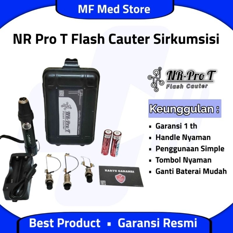 Flash Cauter Alat Sunat Laser NR Pro T Portable | Cauter Khitan Thermocauter Rekomendasi