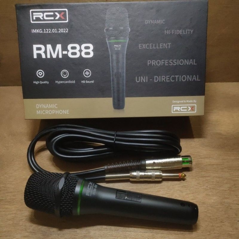 Mic dynamic Microphone kabel RCX RM88