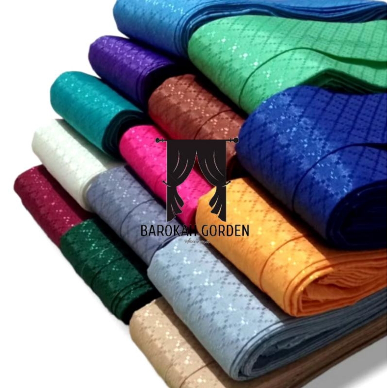 Gorden Plisket Sido polos murah cantolan kawat untuk jendela pintu