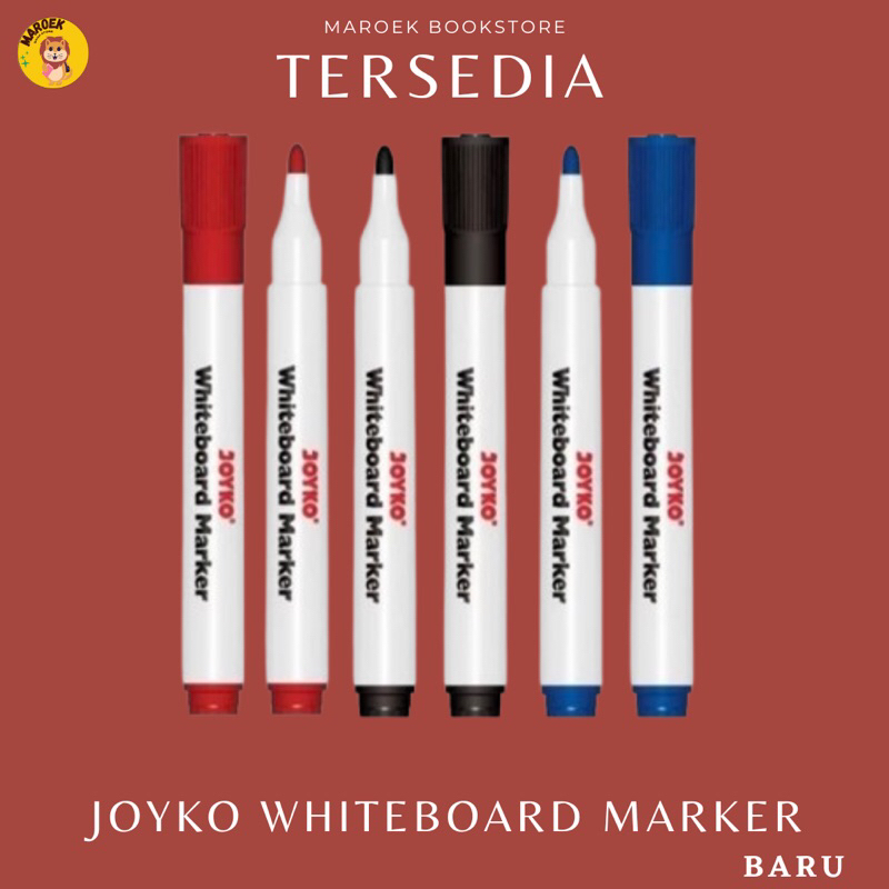

Joyko whiteboard marker | spidol papan tulis putih bisa dihapus
