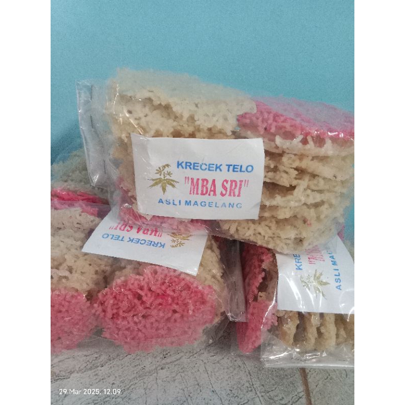 

krecek/rengginang singkong mba sri asli magelang