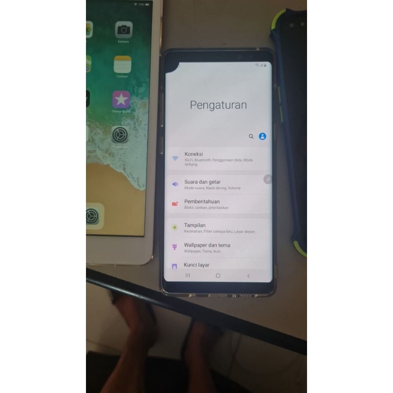 samsung note8 minus lcd tompel
