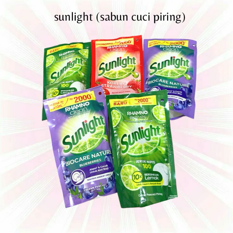 Sunlight sabun cuci piring 2000