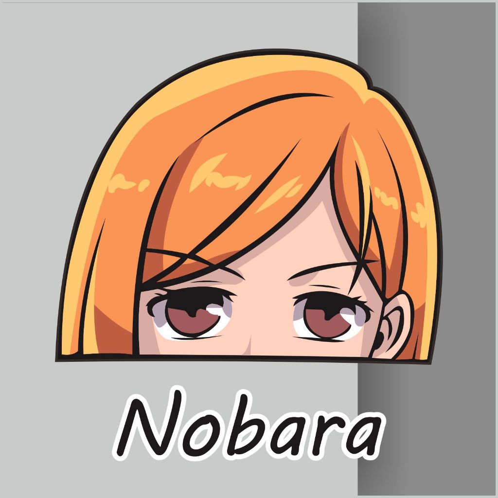 

Stiker Anime Nobara Jujutsu Kaisen Sticker Anime Satuan Anti Air Sticker Tumblr Laptop Stiker Koper Helm