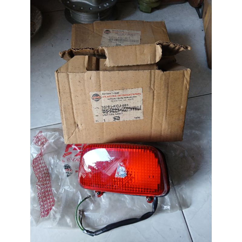 STOPLAM ASSY HONDA TIGER 2000.TIGER LAMA ORIGINAL NOS ASTRA
