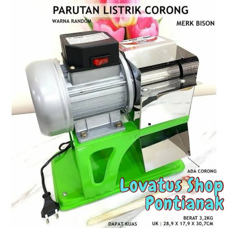 Parutan Kelapa Listrik Corong - Mesin Parut Kelapa / Singkong