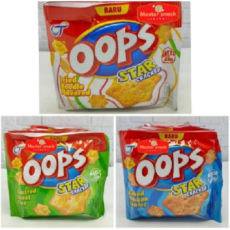 

10 bungkus oops star cracker