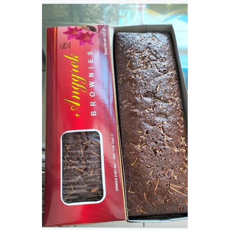 

brownies panggang anggrek