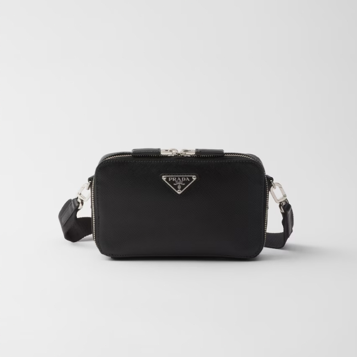 Prada Brique Saffiano Leather Men's Bag Tas Kurir Pria