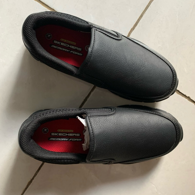 Sepatu Skechers Wanita - Work Safety - Slip Resistant - Memory Foam