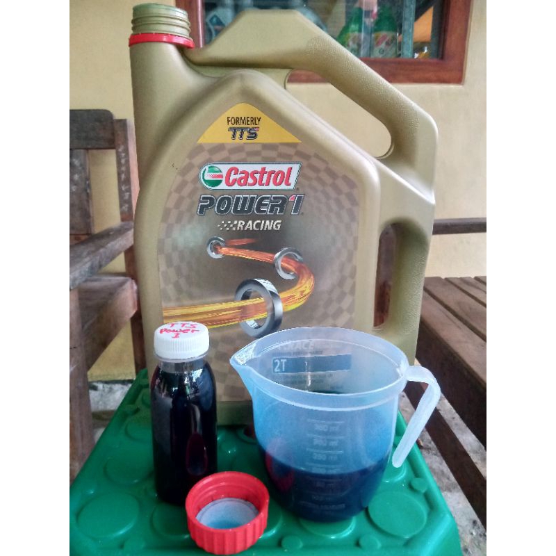 oli samping castrol TTS power1 racing fully synthetic 2T