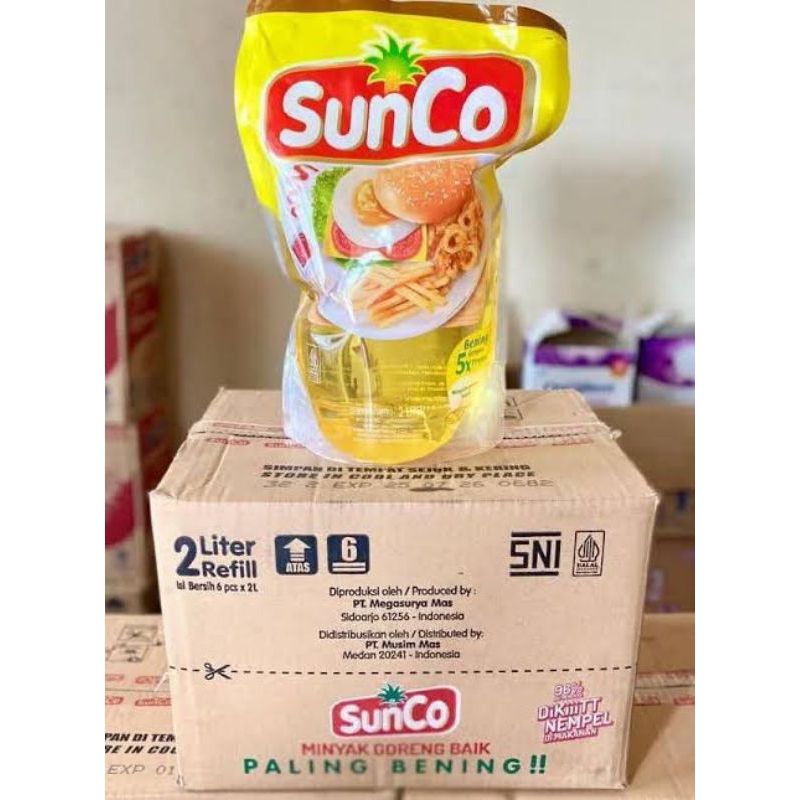 

(MINYAK GORENG JATIM) MINYAK GORENG SUNCO 2L JATIM