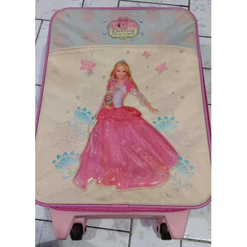 tas koper / trolley anak barbie preloved