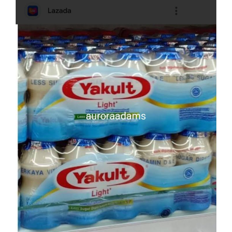 

yakult less sugar/ yakult rendah gula isi 10 pacs/50 pcs