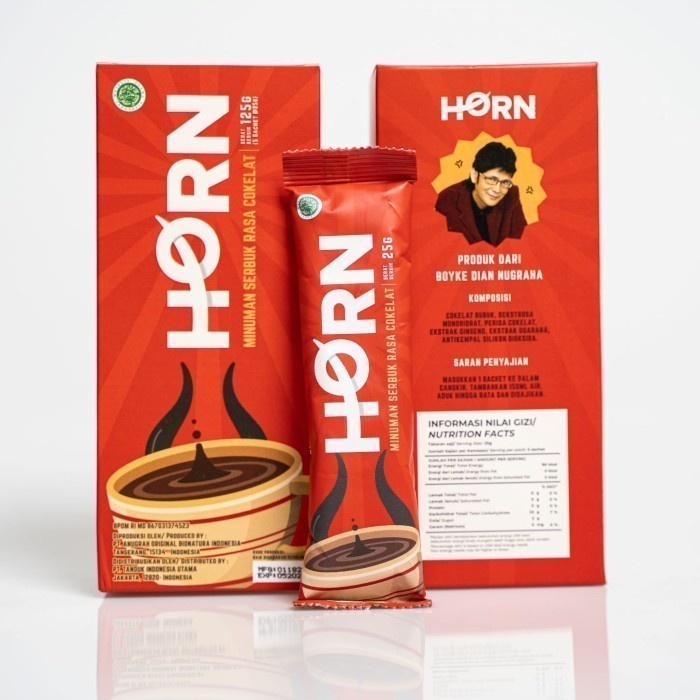 

HORN by Dr. Boyke - MINUMAN SERBUK RASA COKELAT UNTUK MENJAGA KESEHATAN DAN MENINGKATKAN KEBUGARAN TUBUH 100% ORIGINAL