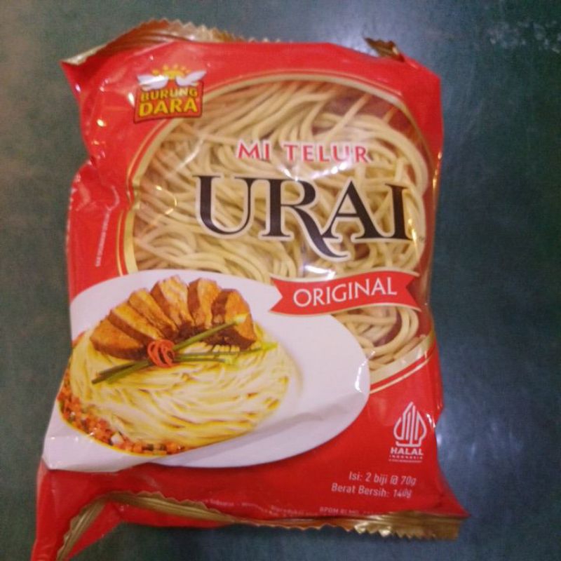 

Burung Dara Mi Telur URAI Original 2 keping 140 gram