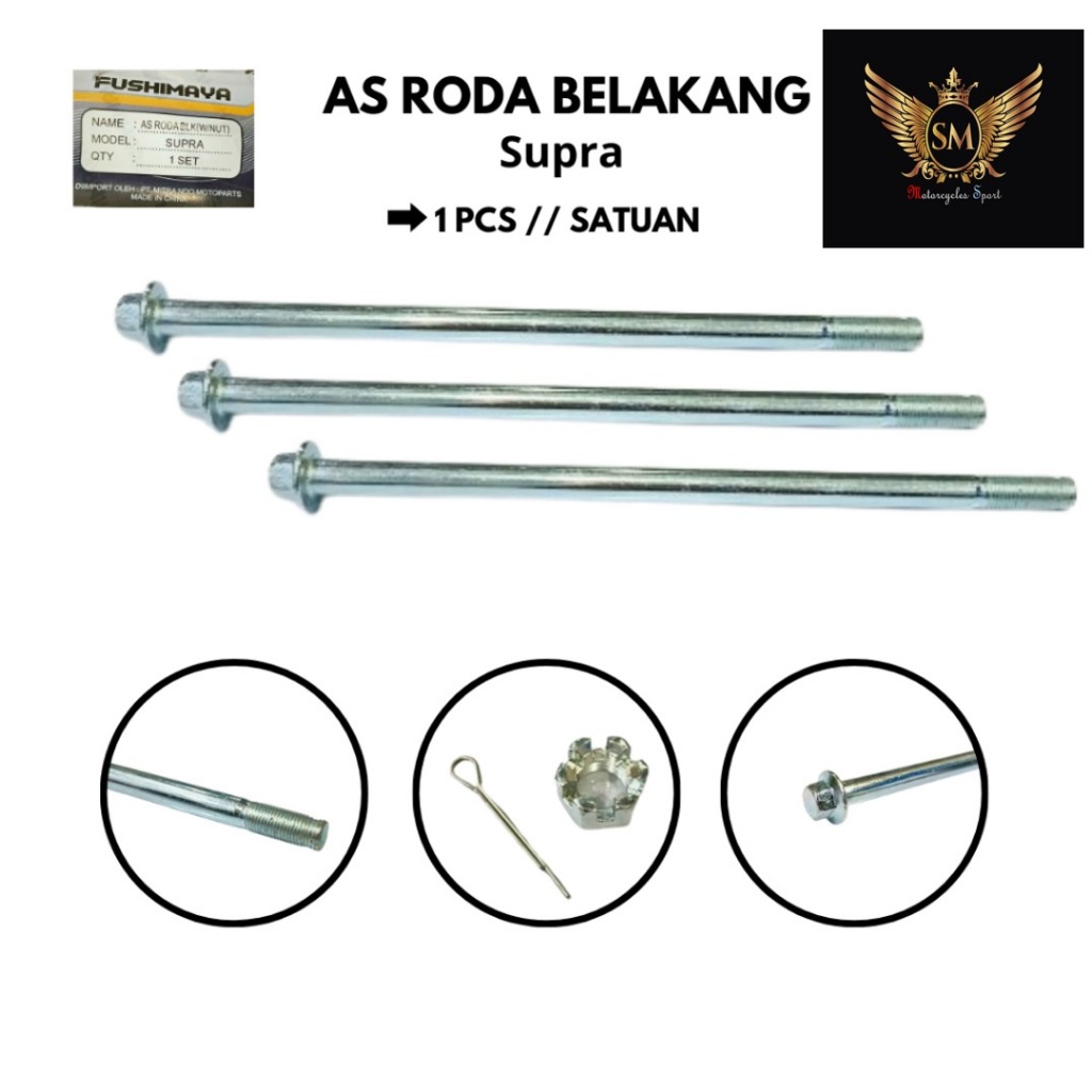 As Roda Belakang Fushimaya Supra Supra x Grand 100% Original